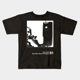 Soft Cell / Minimalist Graphic Artwork Design T-Shirt Kids T-Shirt